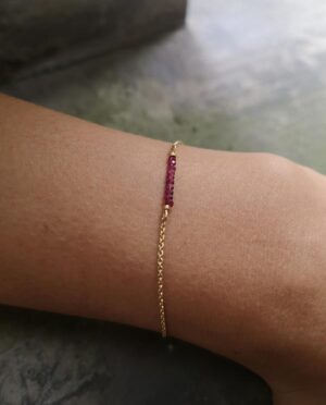 Adelperga - armbånd med rubiner - pic. 1