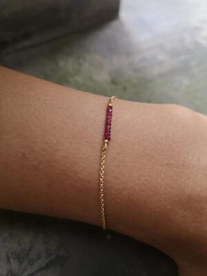 Adelperga - armbånd med rubiner - pic. 1