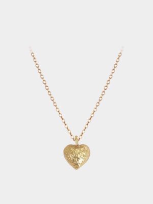necklace with massive heart