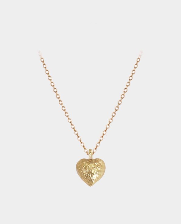 necklace with massive heart
