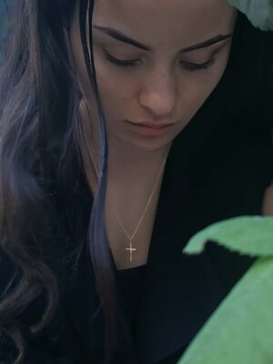 cross necklace old design model