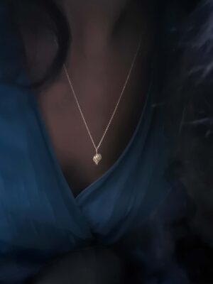 necklace with seasnail model