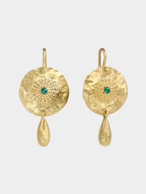 earring with massive drop