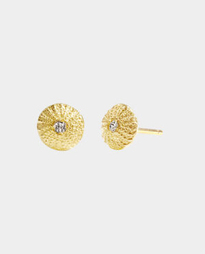 small sea urchin earrings