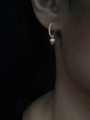 hoops with chinese lantern close up