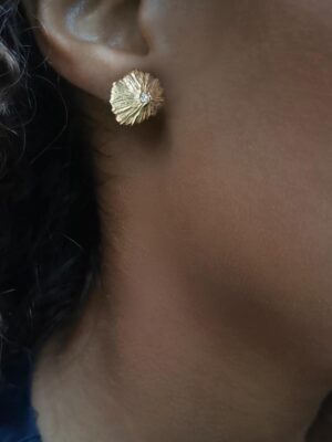 sticker with topaz close up