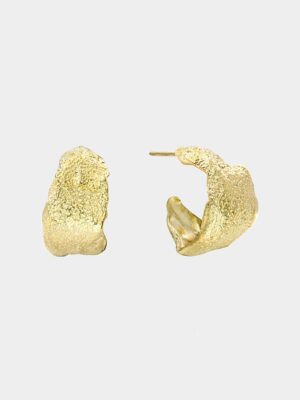 hoops with orange peel pattern