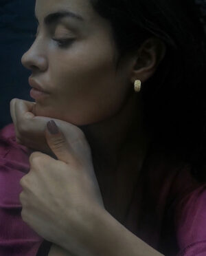 small hoops with rustic surface model