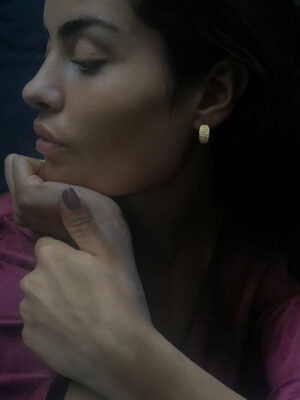 small hoops with rustic surface model