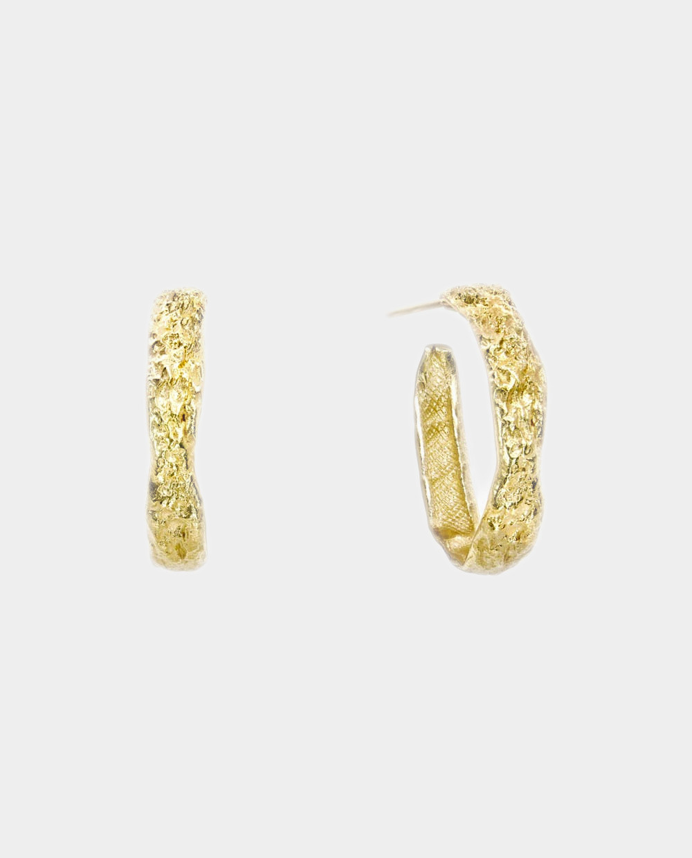 roberta hoops with rustic surface medium