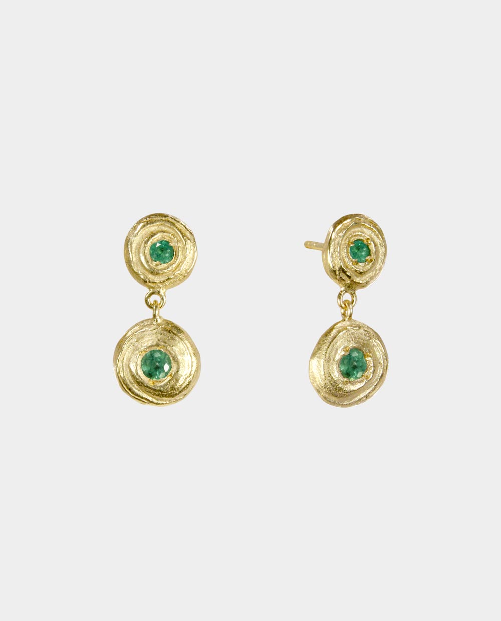 milana with emerald